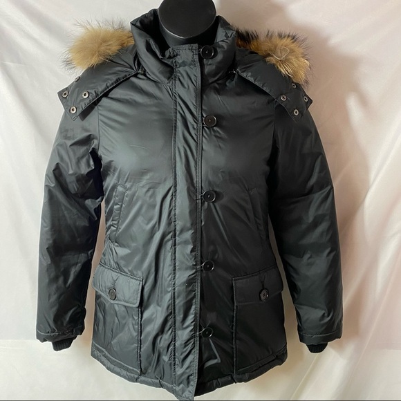 Theory Jackets & Blazers - Theory down coat with raccoon trim